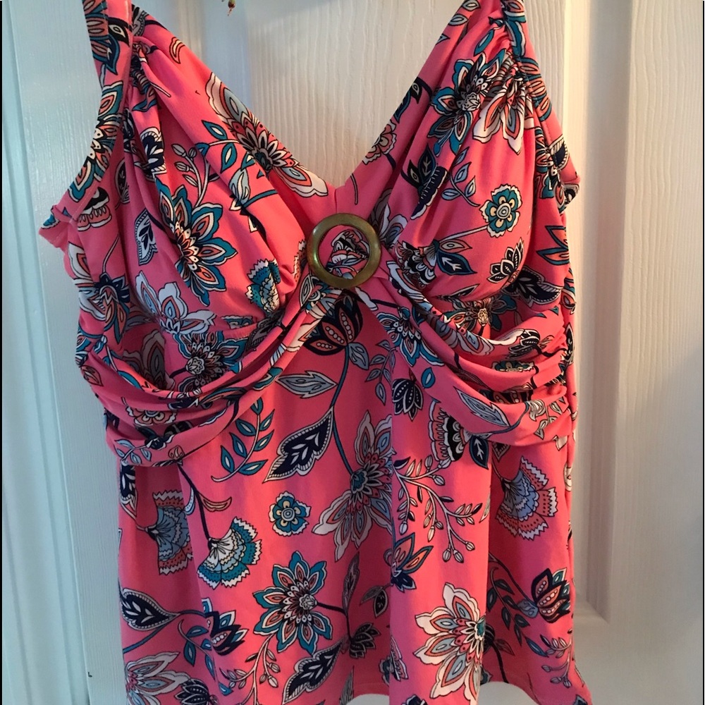 Bathing Suit Top - Like New! Separate sz12-excellent shape- bra cups adj. straps